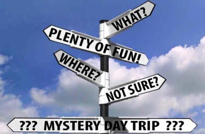 Booking mystery travel trips online